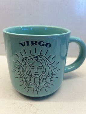 Virgo Zodiac Ceramic Mug in Seafoam Green by Wild Sage